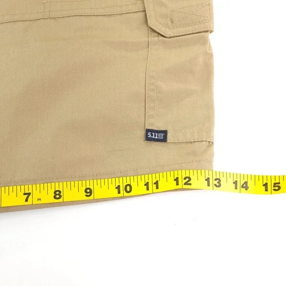 5.11 Tactical Cargo Shorts Men 40 Beige Ripstop Tactical Military EMT Work 73287 - Picture 10 of 11